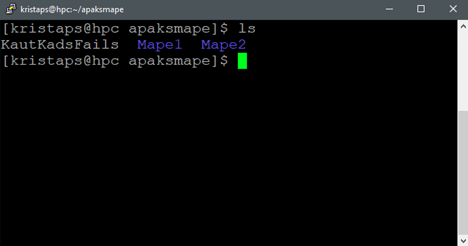 Unix komandrinda